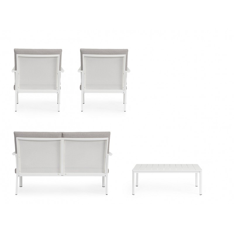 Bizzotto Zestaw Ogrodowy Konnor 2 Biały