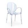 Bizzotto Krzesło Ogrodowe Camilla         Transparentne