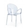 Bizzotto Krzesło Ogrodowe Camilla         Transparentne
