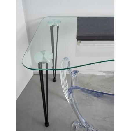 Bizzotto Krzesło Ogrodowe Camilla         Transparentne