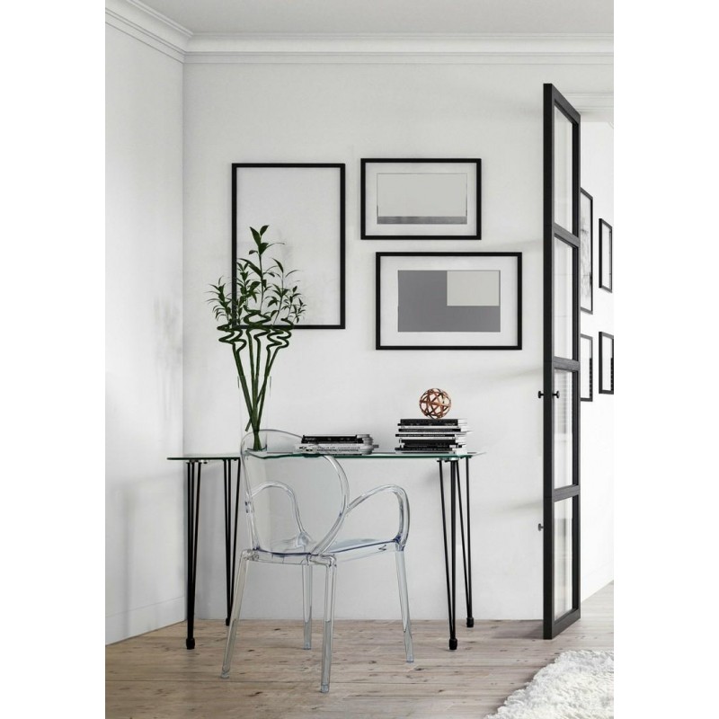 Bizzotto Krzesło Ogrodowe Camilla         Transparentne