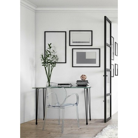 Bizzotto Krzesło Ogrodowe Camilla         Transparentne