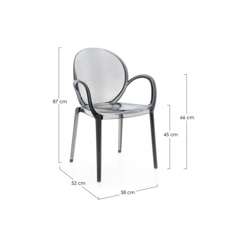 Bizzotto Krzesło Ogrodowe Camilla         Dymione