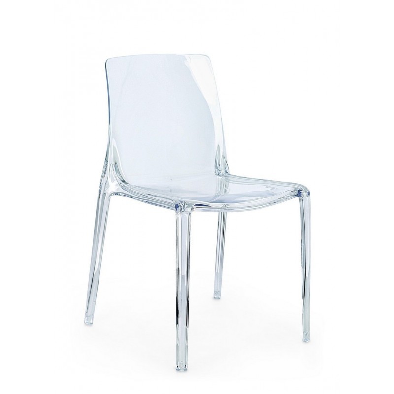 Bizzotto Krzesło Ogrodowe Adele           Transparentne