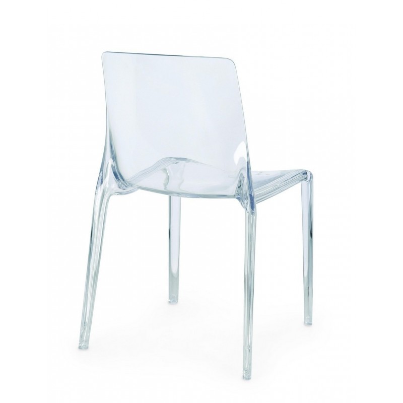 Bizzotto Krzesło Ogrodowe Adele           Transparentne
