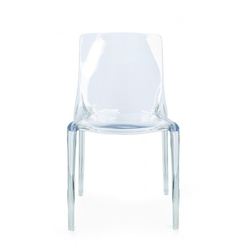 Bizzotto Krzesło Ogrodowe Adele           Transparentne