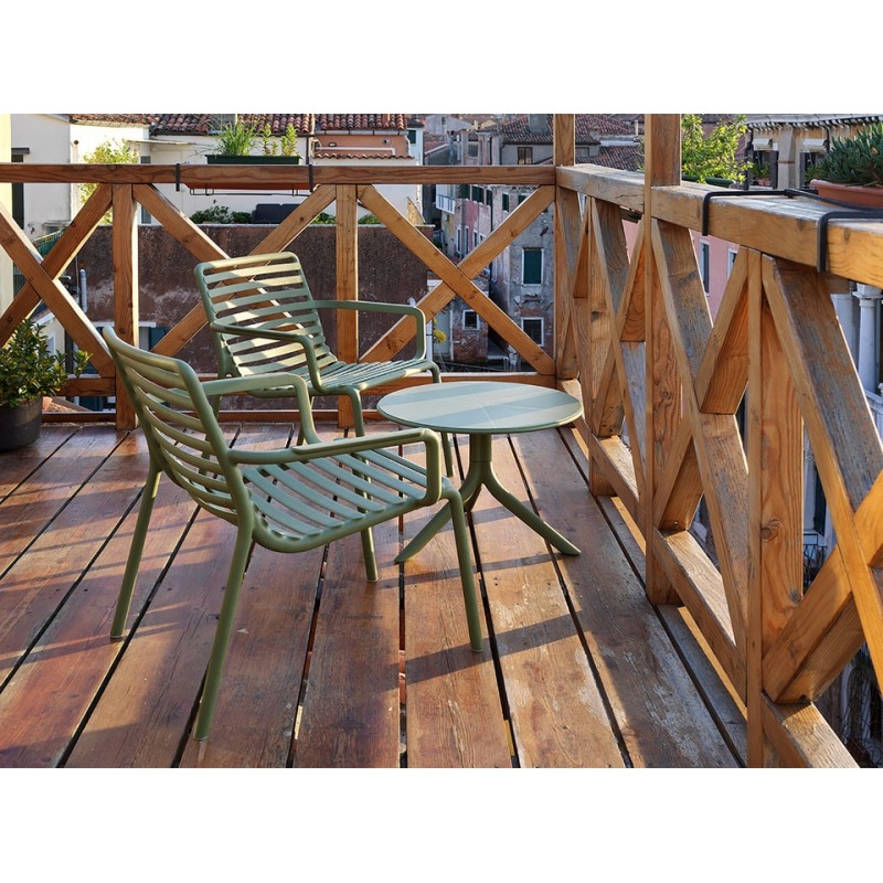 Nardi Fotel Ogrodowy Doga Relax Ciemny    Zielony