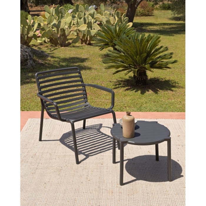 Nardi Fotel Ogrodowy Doga Relax Czarny