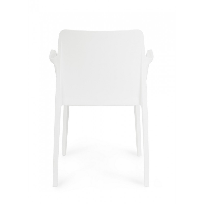 Bizzotto Krzesło Ogrodowe Chloris Arm     Białe
