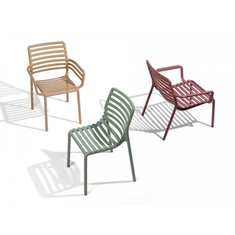 Nardi Krzesło Ogrodowe Doga Bistrot       Beżowe