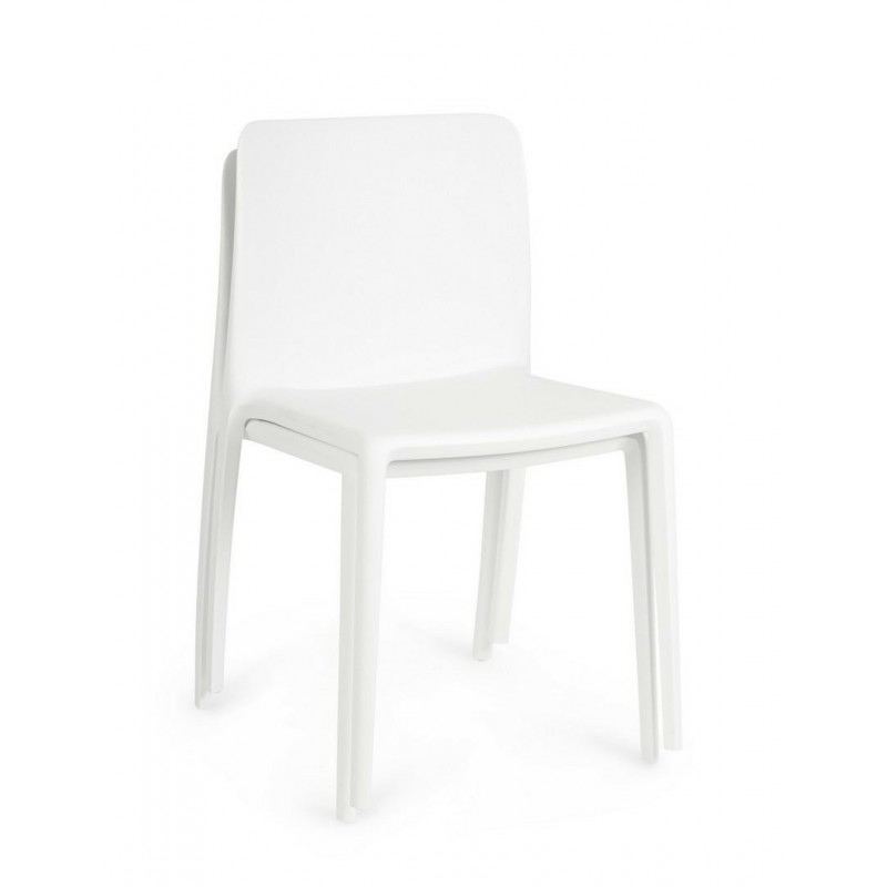 Bizzotto Krzesło Ogrodowe Chloris Białe