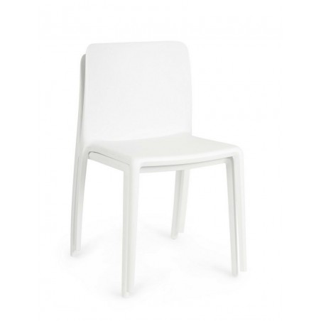 Bizzotto Krzesło Ogrodowe Chloris Białe