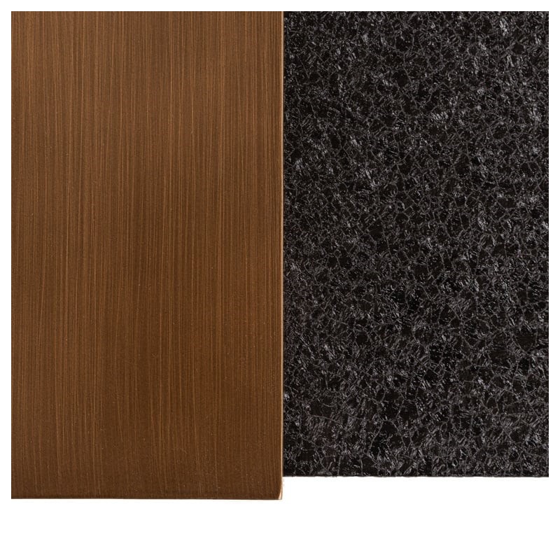 Richmond Konsola Bazel Czarno-Złota