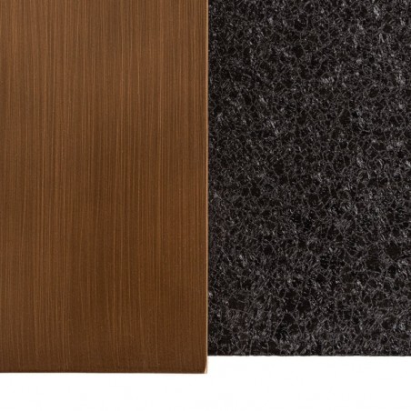 Richmond Konsola Bazel Czarno-Złota