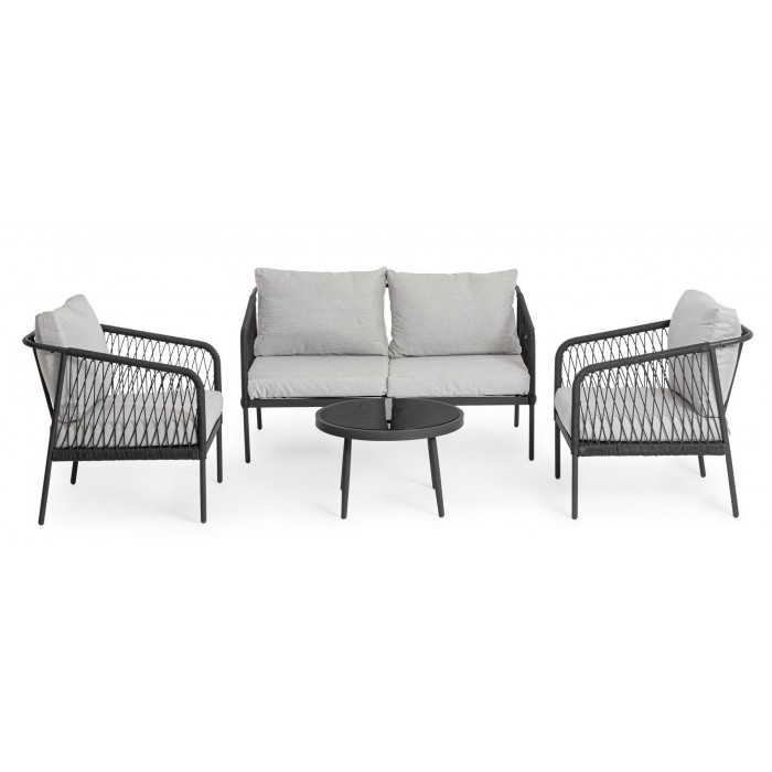 Bizzotto Zestaw Ogrodowy Felipe Szary