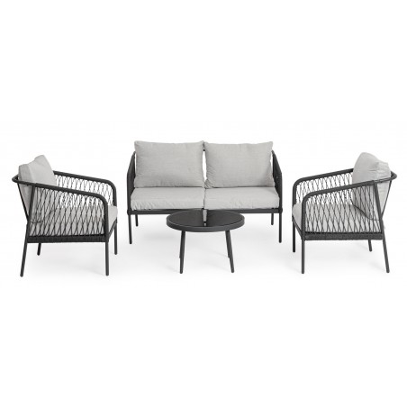 Bizzotto Zestaw Ogrodowy Felipe Szary