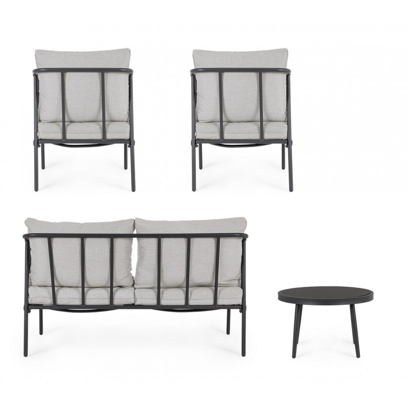 Bizzotto Zestaw Ogrodowy Felipe Szary