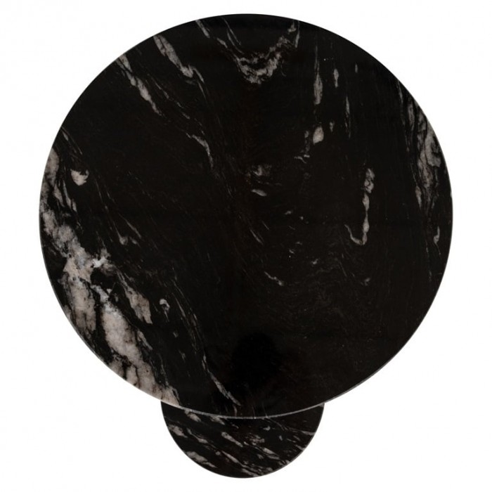 Richmond Stolik Tibby Czarny / Złoty