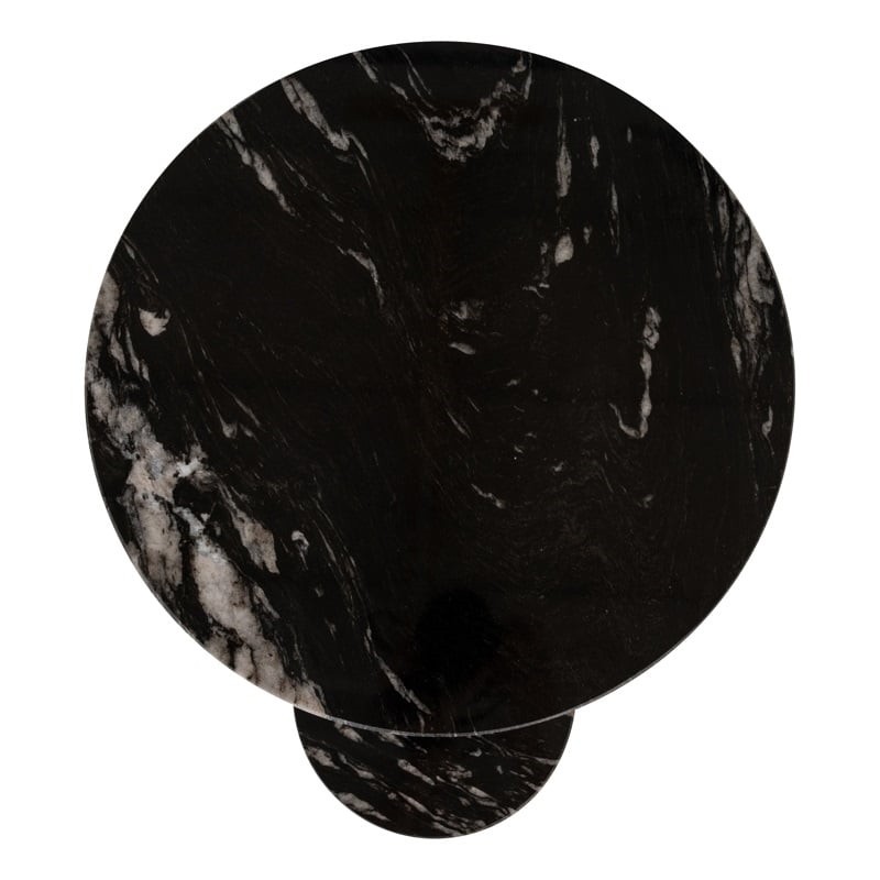 Richmond Stolik Tibby Czarny / Złoty