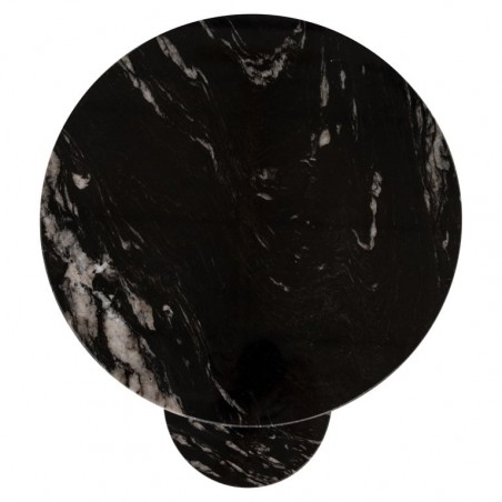 Richmond Stolik Tibby Czarny / Złoty