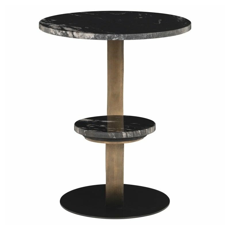 Richmond Stolik Tibby Czarny / Złoty