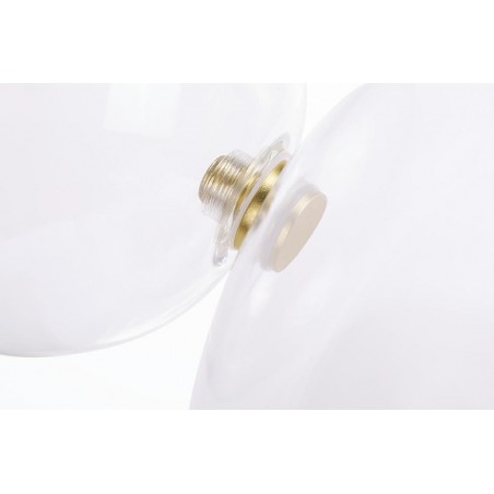 Moosee Lampa Wisząca Capri 4 Złota - 60   Led, Aluminium, Szkło