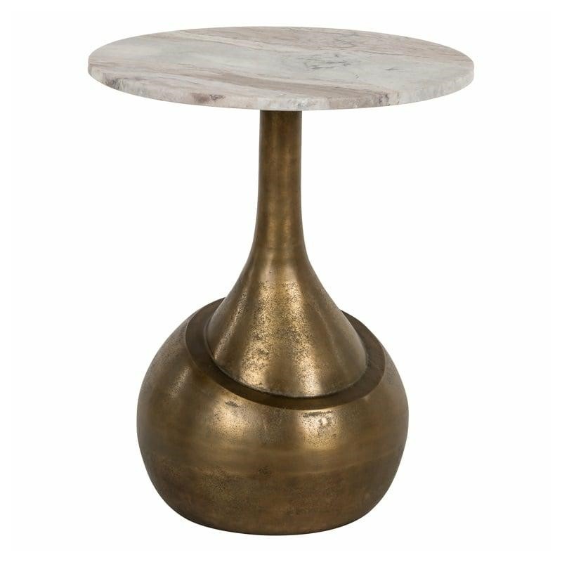 Richmond Stolik Sia Szczotkowane Złoto