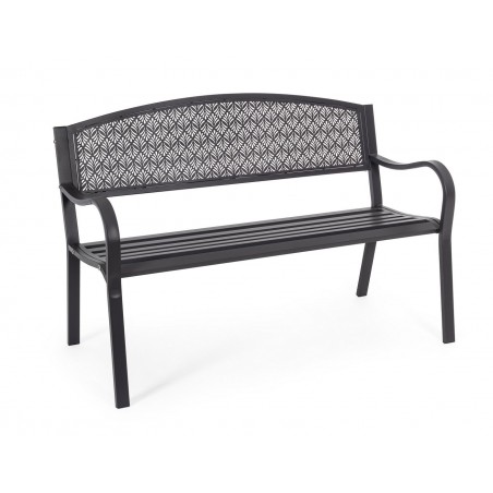 Bizzotto Ławka Ogrodowa Lizette Czarna
