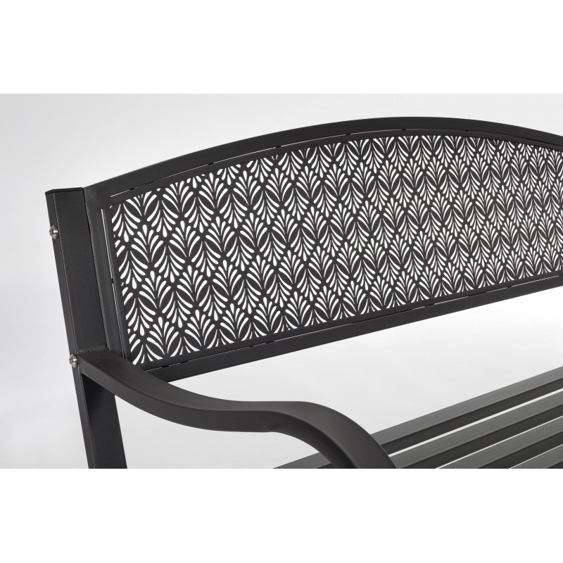 Bizzotto Ławka Ogrodowa Lizette Czarna