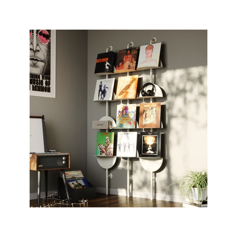 Umbra Regulowane Półki Ścienne Solis      Beżowe