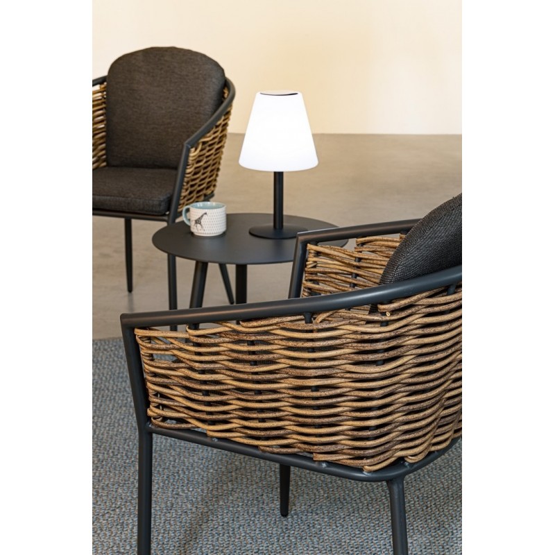 Bizzotto Stolik Ogrodowy Ridley Szary