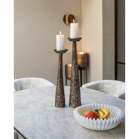 Richmond Świecznik Moan L Szczotkowane    Złoto