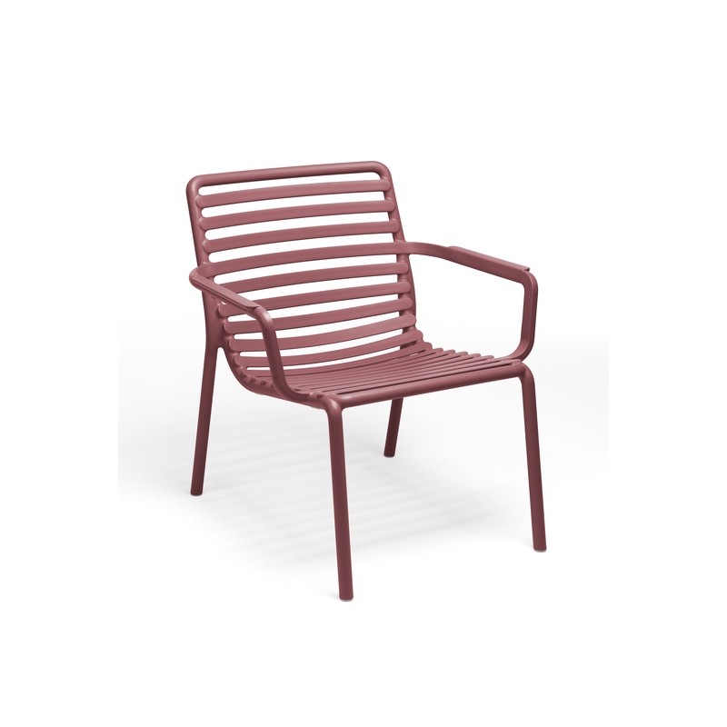 Nardi Fotel Ogrodowy Doga Relax Czerwony