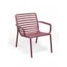Nardi Fotel Ogrodowy Doga Relax Czerwony