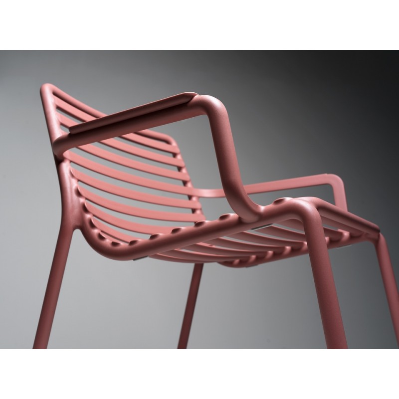 Nardi Fotel Ogrodowy Doga Relax Czerwony