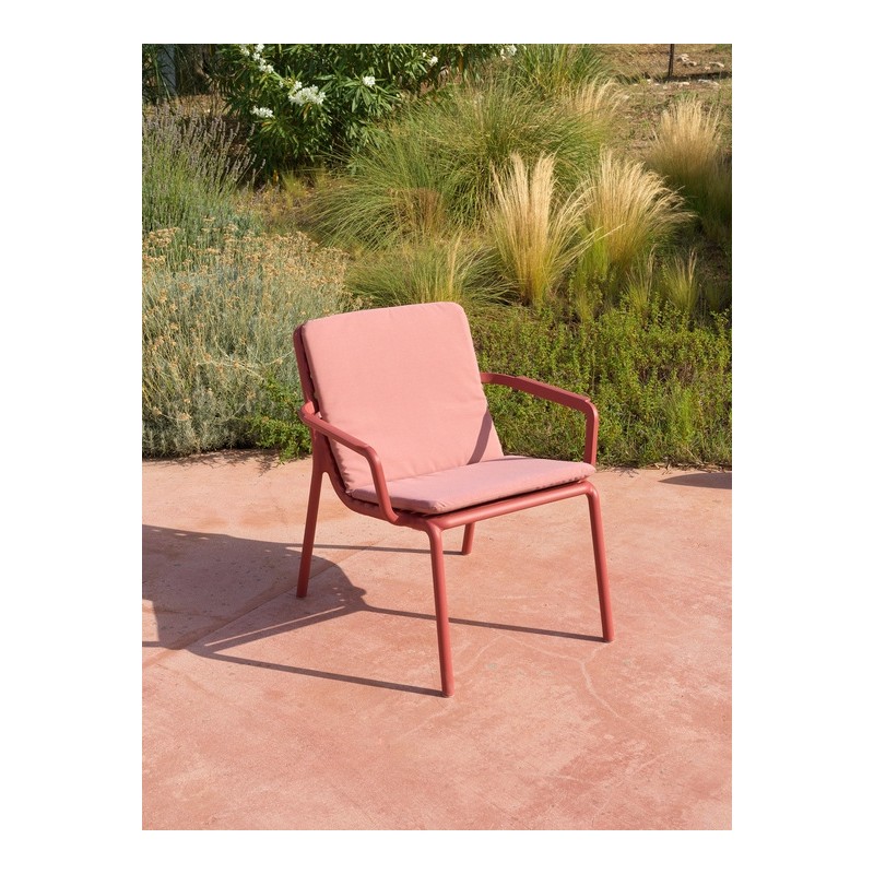 Nardi Fotel Ogrodowy Doga Relax Czerwony