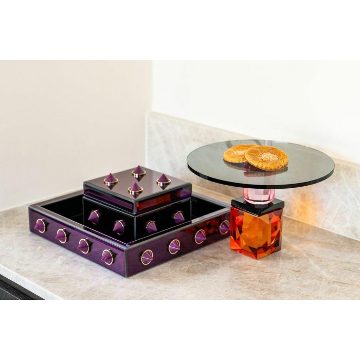 Richmond Taca Dekoracyjna Jinx Fioletowa