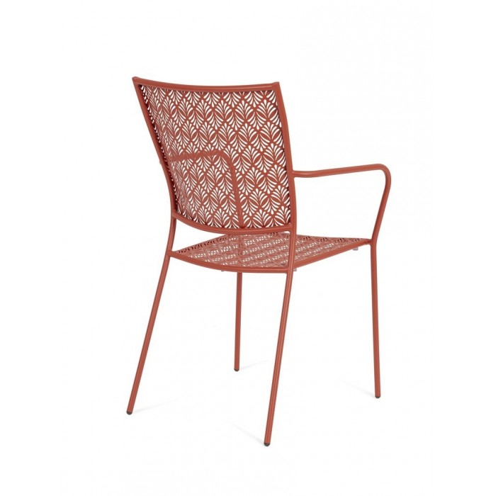 Bizzotto Krzesło Ogrodowe Lizette         Czerwone