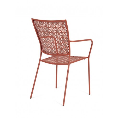 Bizzotto Krzesło Ogrodowe Lizette         Czerwone