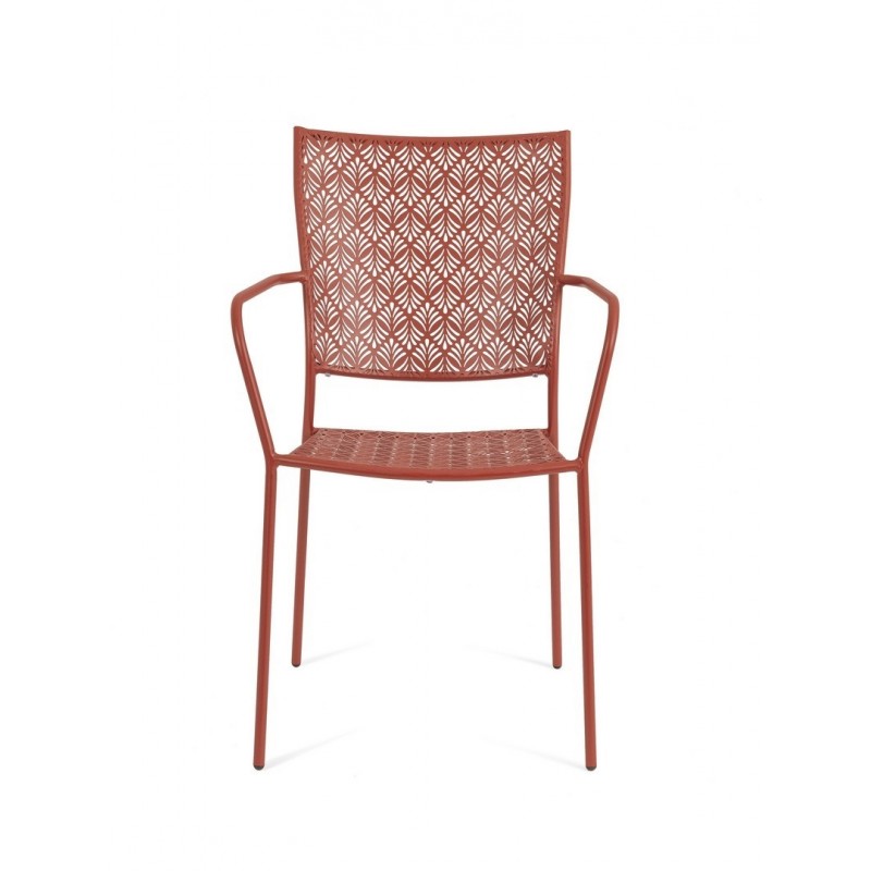 Bizzotto Krzesło Ogrodowe Lizette         Czerwone