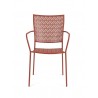Bizzotto Krzesło Ogrodowe Lizette         Czerwone