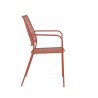 Bizzotto Krzesło Ogrodowe Lizette         Czerwone