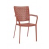 Bizzotto Krzesło Ogrodowe Lizette         Czerwone