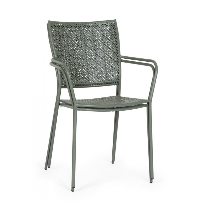 Bizzotto Krzesło Ogrodowe Lizette         Zielone