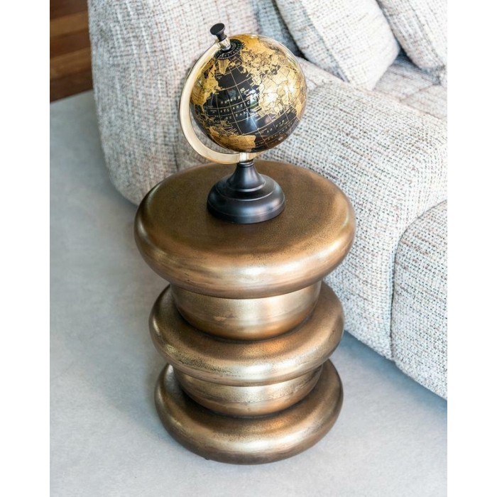 Richmond Dekoracja Globus Jilly           Czarno-Złoty