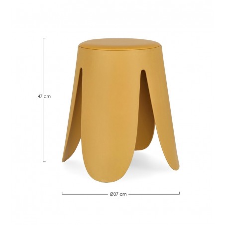 Bizzotto Stołek Imogen Żółty