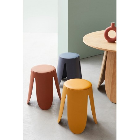 Bizzotto Stołek Imogen Czerwony