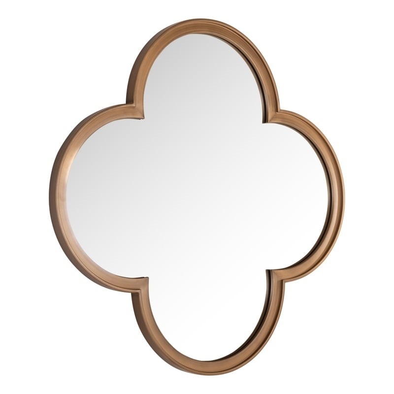 Richmond Lustro Ścienne Lowen             Szczotkowane Złoto