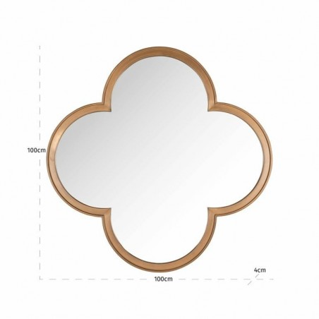 Richmond Lustro Ścienne Lowen             Szczotkowane Złoto