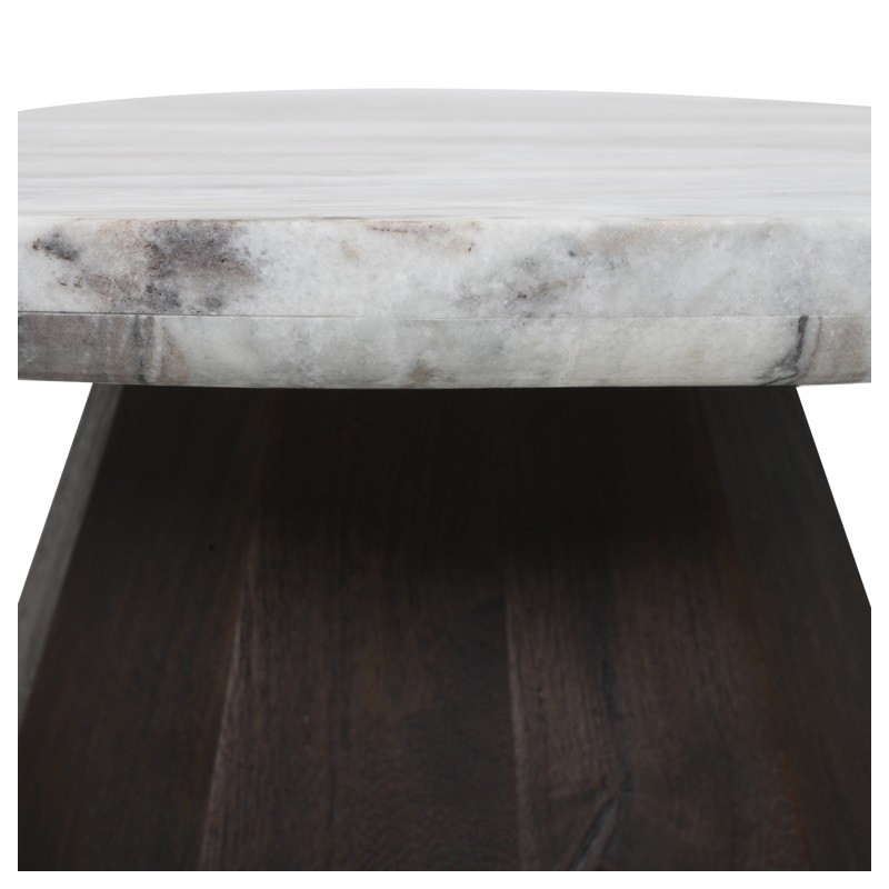 Richmond Stolik Kawowy Oberoy 80 Brązowy